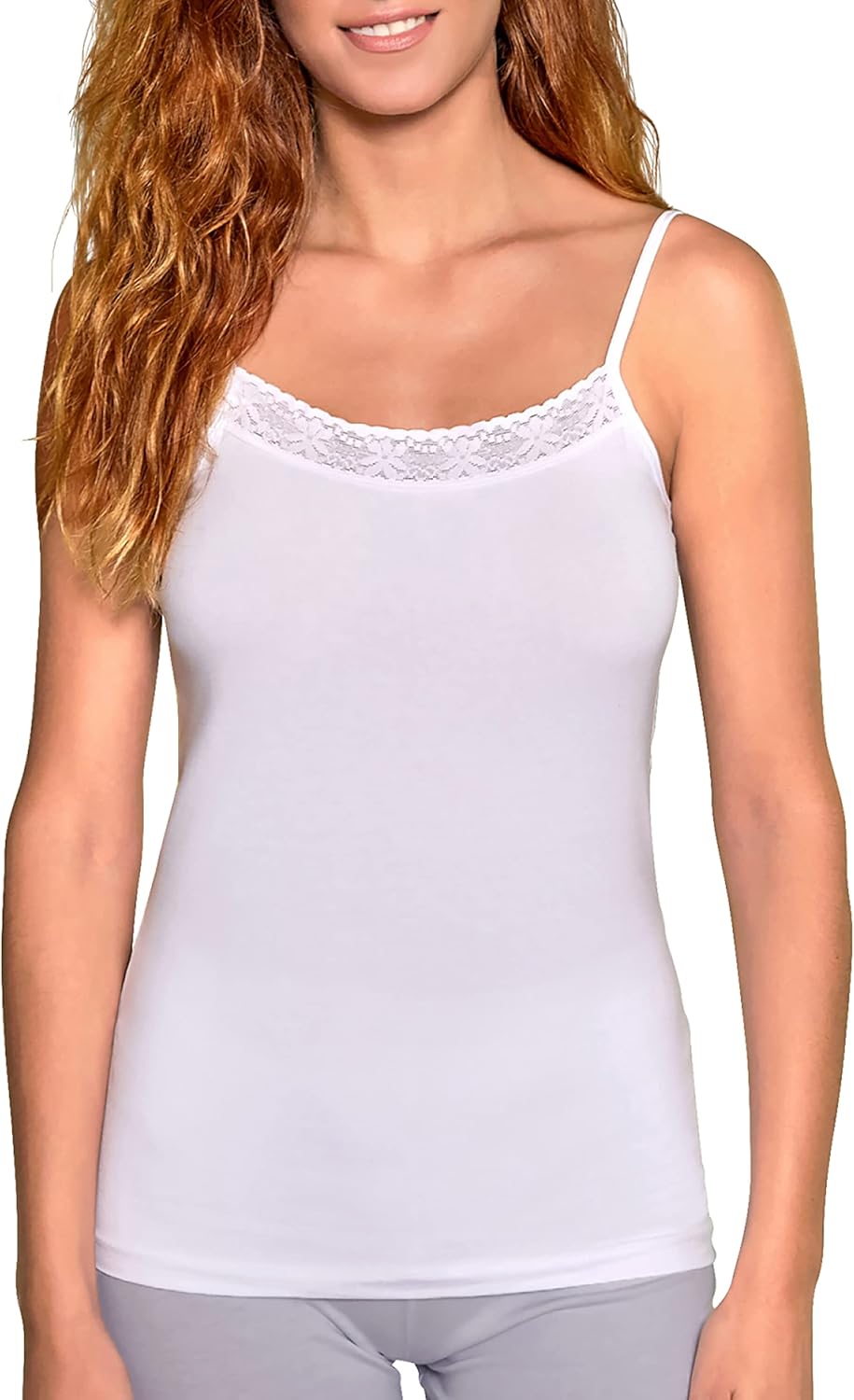 VEDATS Damen Crop Top Bralette - Spaghettiträger Bustier In Schwarz & Weiß