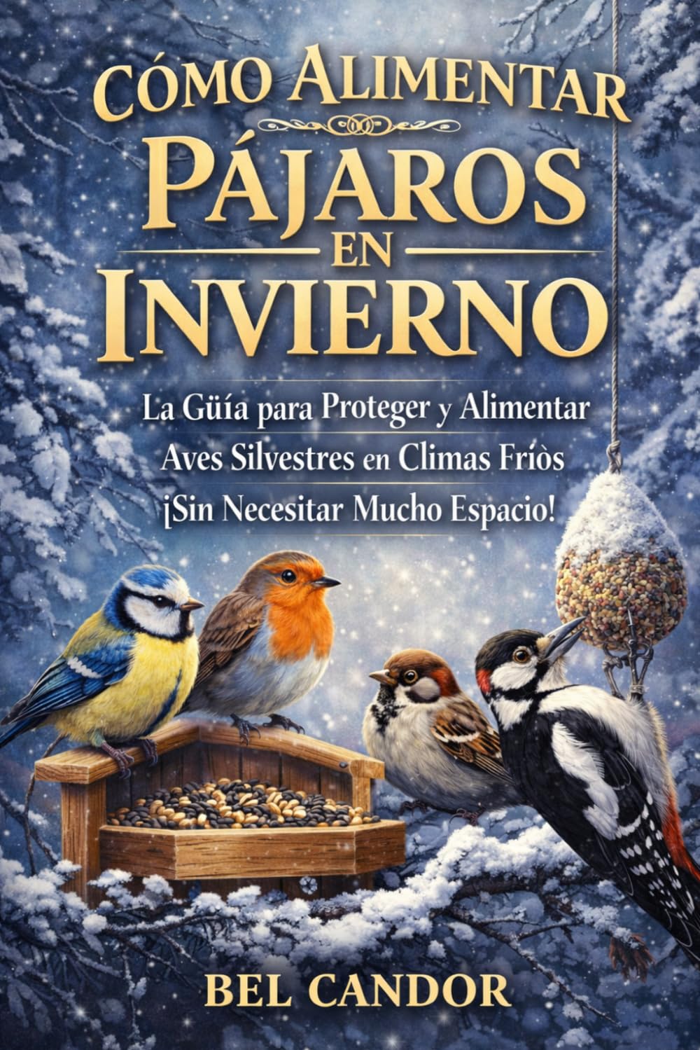 CÓMO ALIMENTAR PÁJAROS EN INVIERNO: La Guía para Proteger y Alimentar Aves Silvestres en Climas Fríos ¡Sin Necesitar Mucho Espacio!