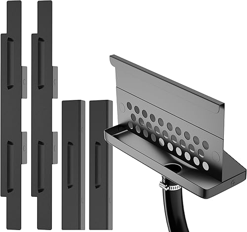Protectores contra el viento y embudo de drenaje de grasa trasero para plancha Blackstone de 22 pulgadas, combo de accesorios para plancha