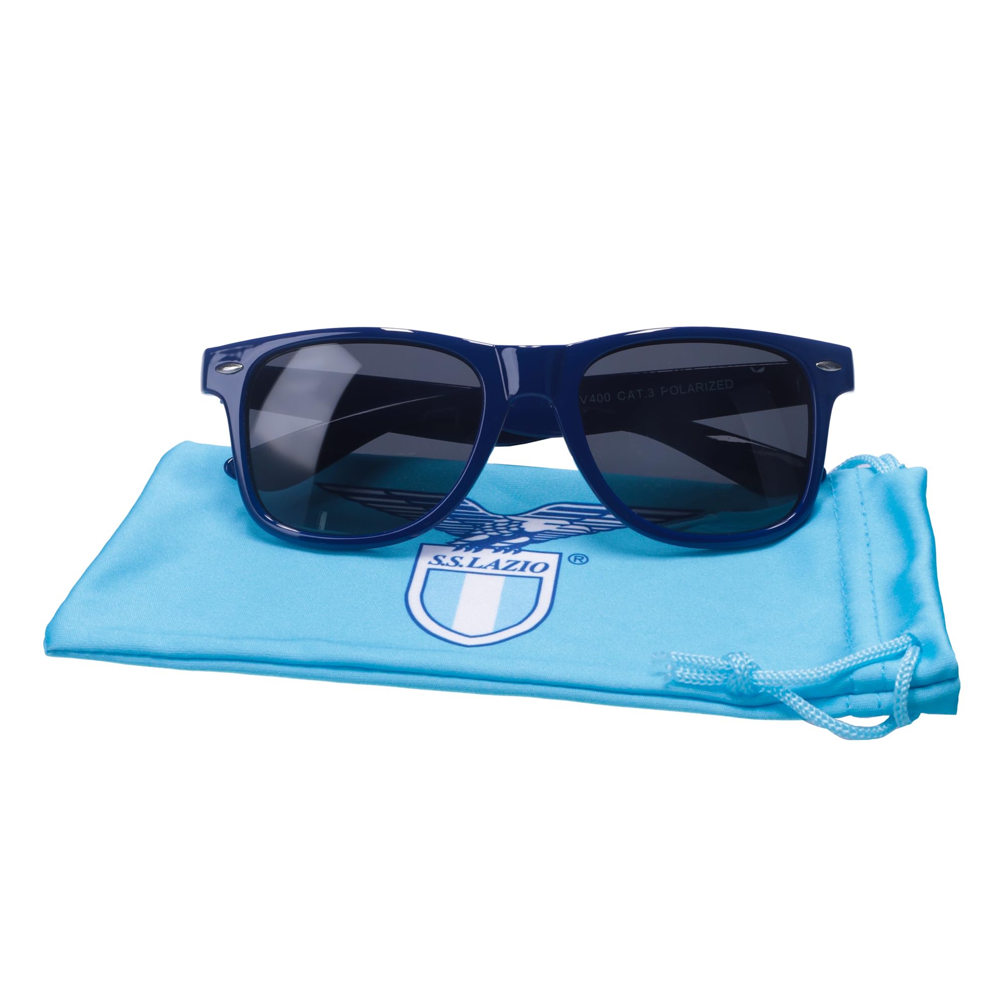 SS Lazio Lunettes de Soleil Adulte Bleu L Mixte