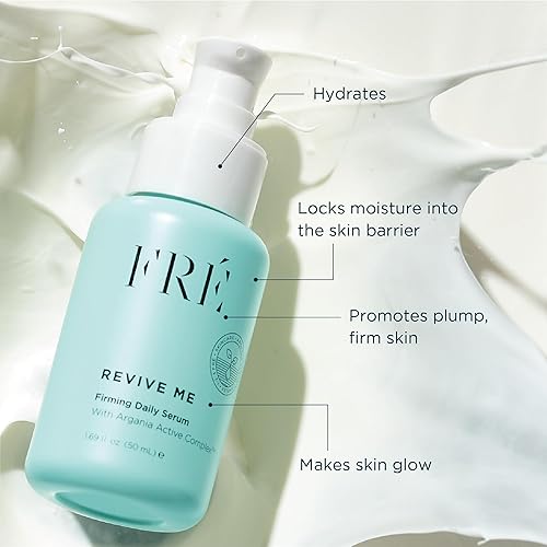 Miniatura 4 de FRÉ Suero facial de niacinamida reafirmante diario + suero relleno, contiene niacinamida + ácido hialurónico + Argania Active Complex, vegano, libre