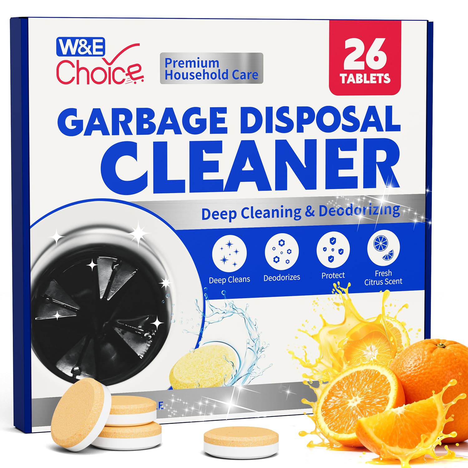 Amazon.com: W&E Choice Garbage Disposal Cleaner and Deodorizer