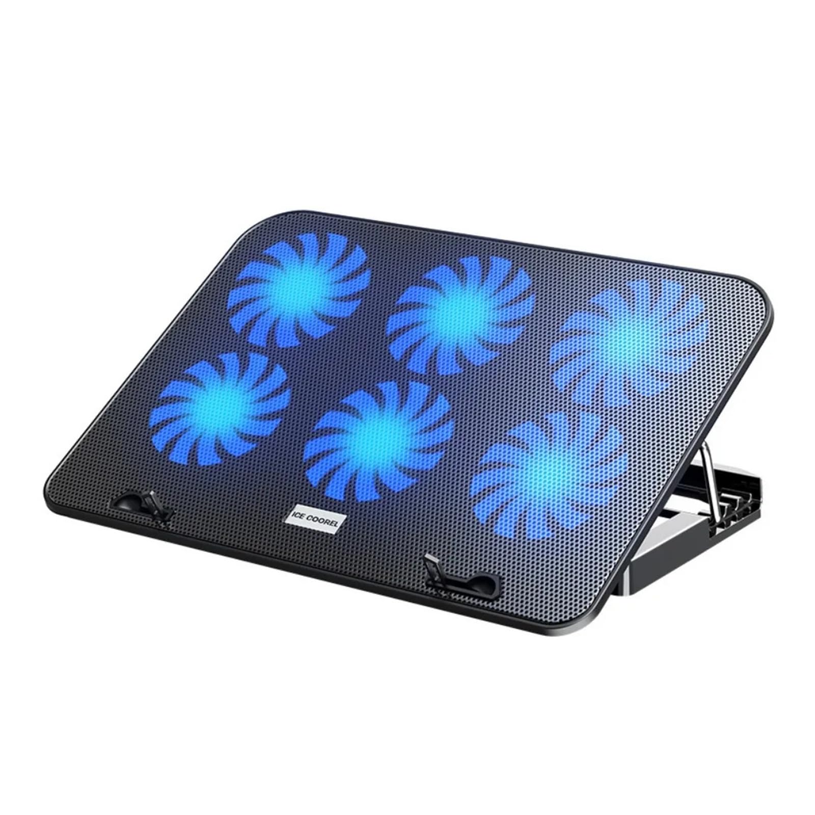 Base di raffreddamento for laptop da 12-17 pollici - Raffreddatore d'aria portatile con 6 ventole silenziose for giochi for notebook con supporto USB stabile(A 03,AU)