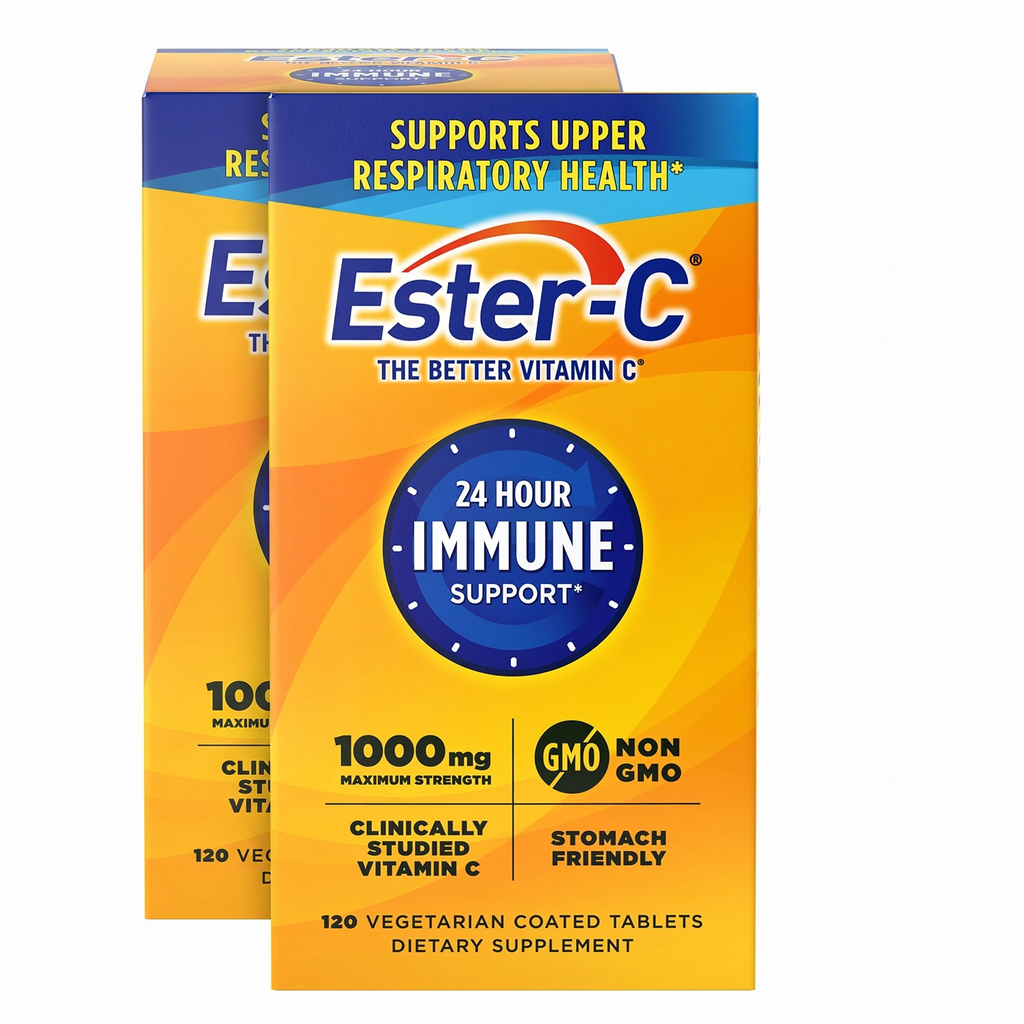 Ester-C Vitamin C 1000 mg Coated Tablets, 120 Count — Amazon image 8