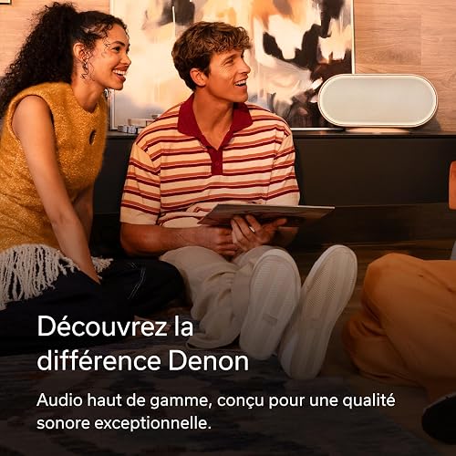 Denon Home 600 Flagship Wireless Smart Speaker with Dolby Atmos Music & Built-in Subwoofers, HEOS Multiroom, AirPlay 2 & Bluetooth – Premium High-Resolution Home Audio Speaker - Black - 2