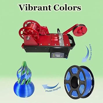 3D Printer Filament Maker, 3D Printer Filament Maker Network B with Digital Temperature Control to Convert Recycled Plastic Bottles