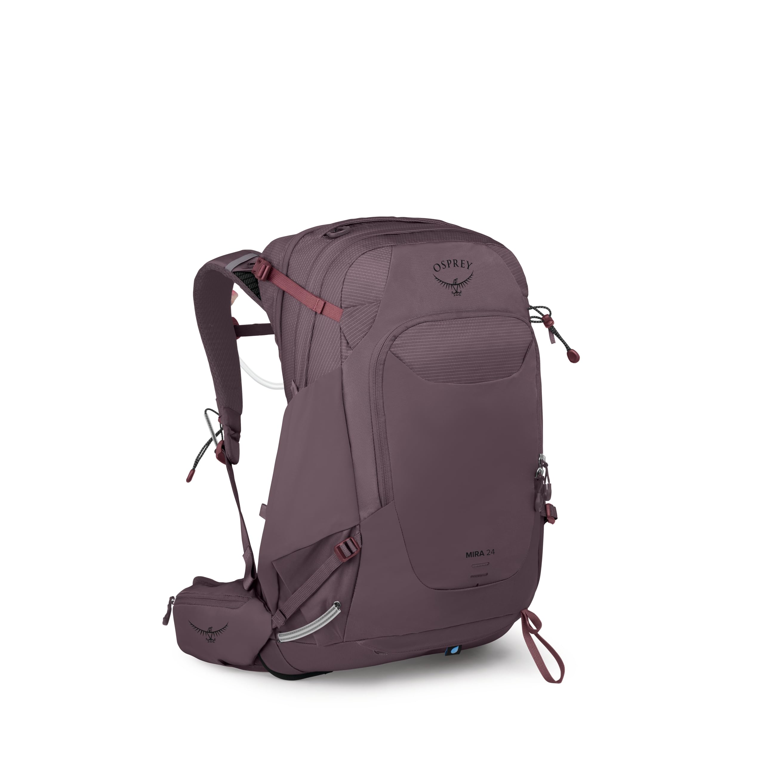 Photo 1 of Osprey Mira 24L Women's Hiking Backpack with Hydraulics Reservoir - Hydration Pack with Water Bladder, Graphite Purple