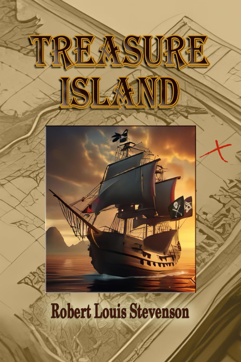 Treasure Island: The Ultimate Classic Pirate Adventure. Large Print Edition