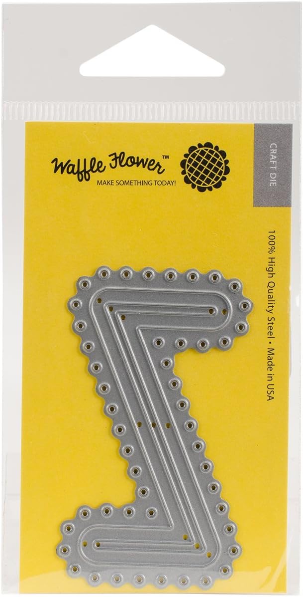 Waffle Flower Craft Die Set - Jumbo Letter Z