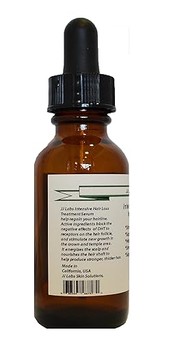 Miniatura 3 de Tratamiento intensivo de pérdida de cabello para cabello extra fuerte, aceite de argán, suero de crecimiento (1.2 onzas, dispensador cuentagotas