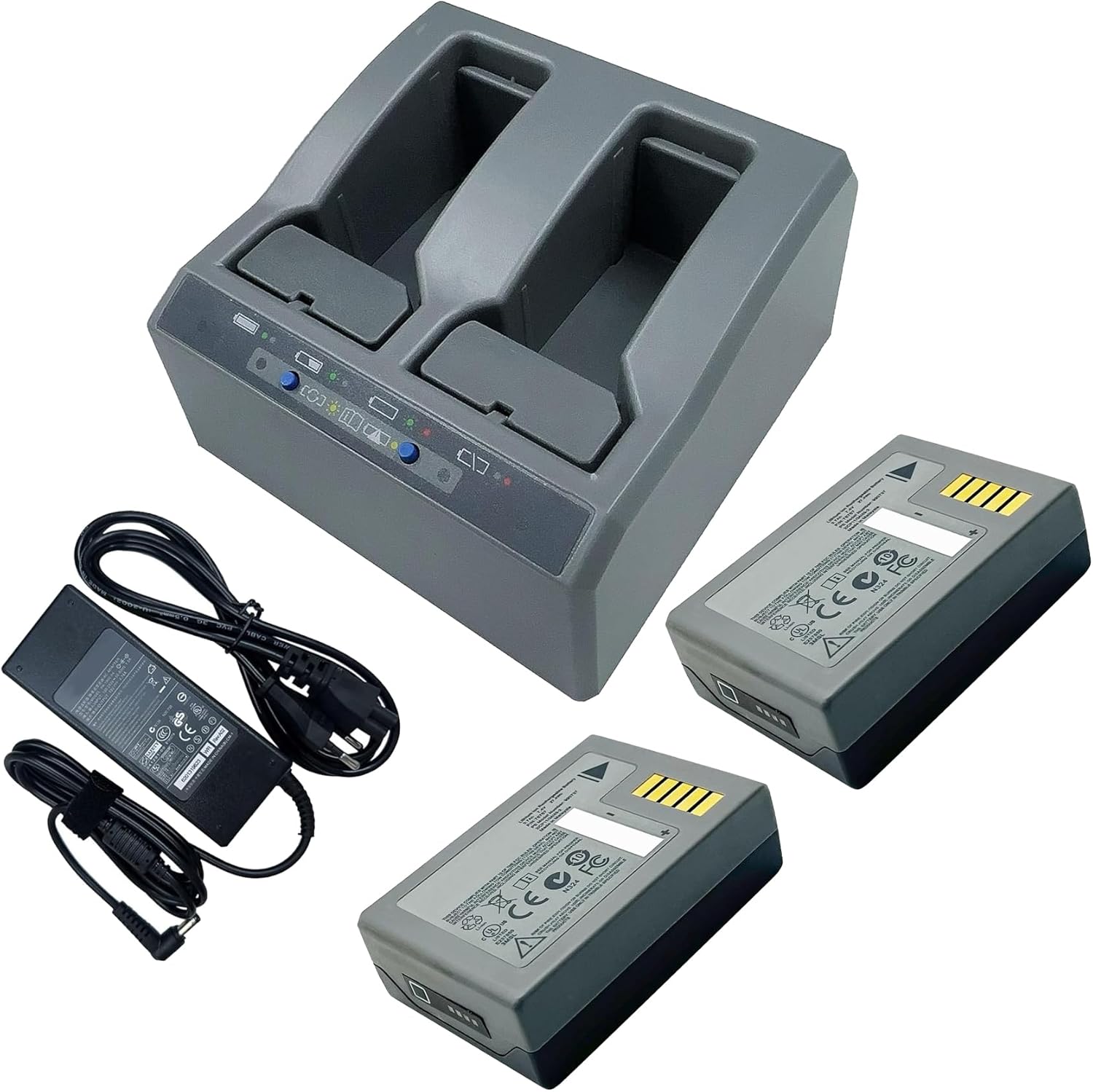 2 Pack 76767 990737 Battery for Trimble R10 R12 R12i V10, 53018010, 53022010 109000 Battery Charger Set
