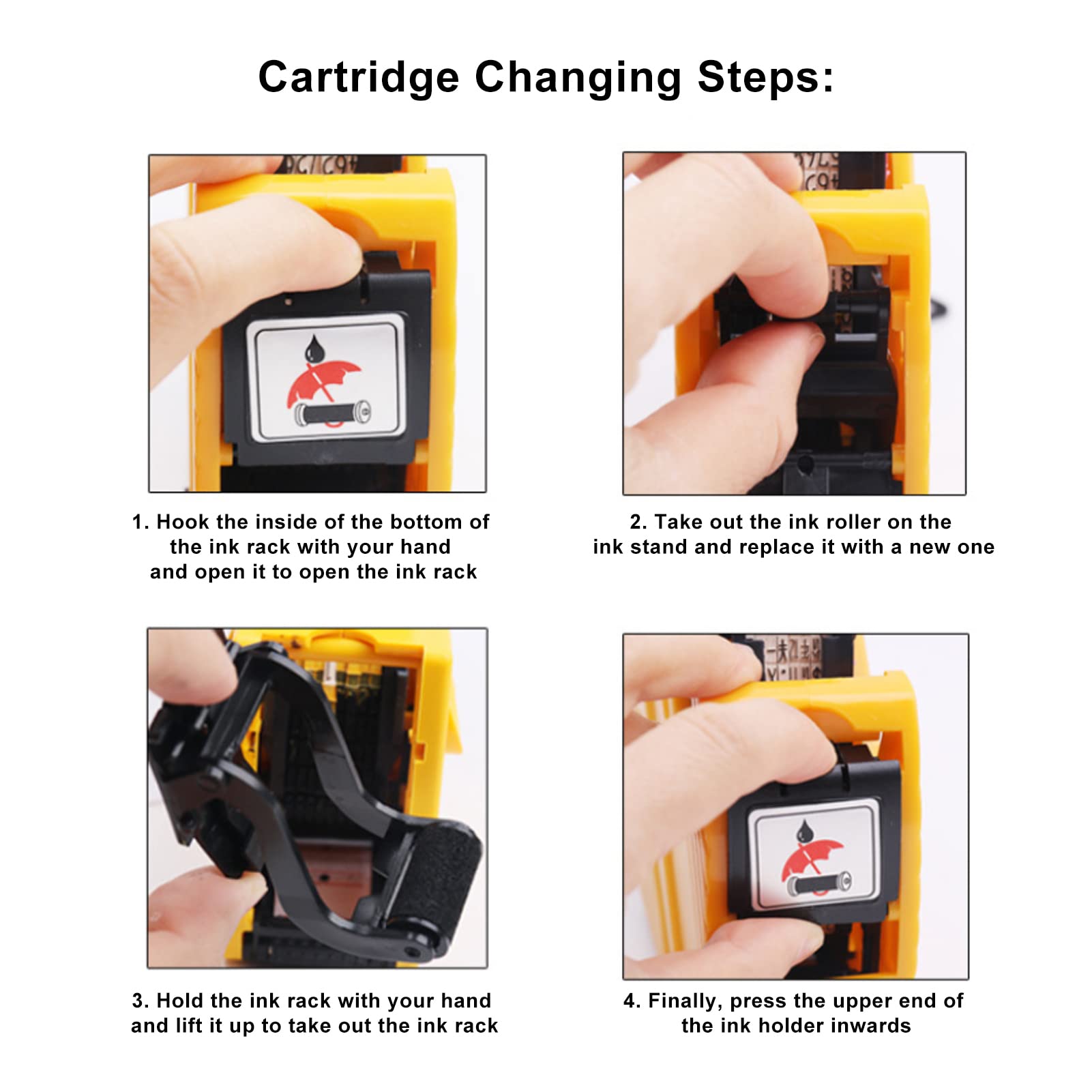 Price Label Machine, 8 Digits Price Tag Gun with Cartridge Label Maker Pricing Gun Kit Numerical Tag Gun Numerical Tag Gun Price Marking Tool for Office Grocery Store Marking