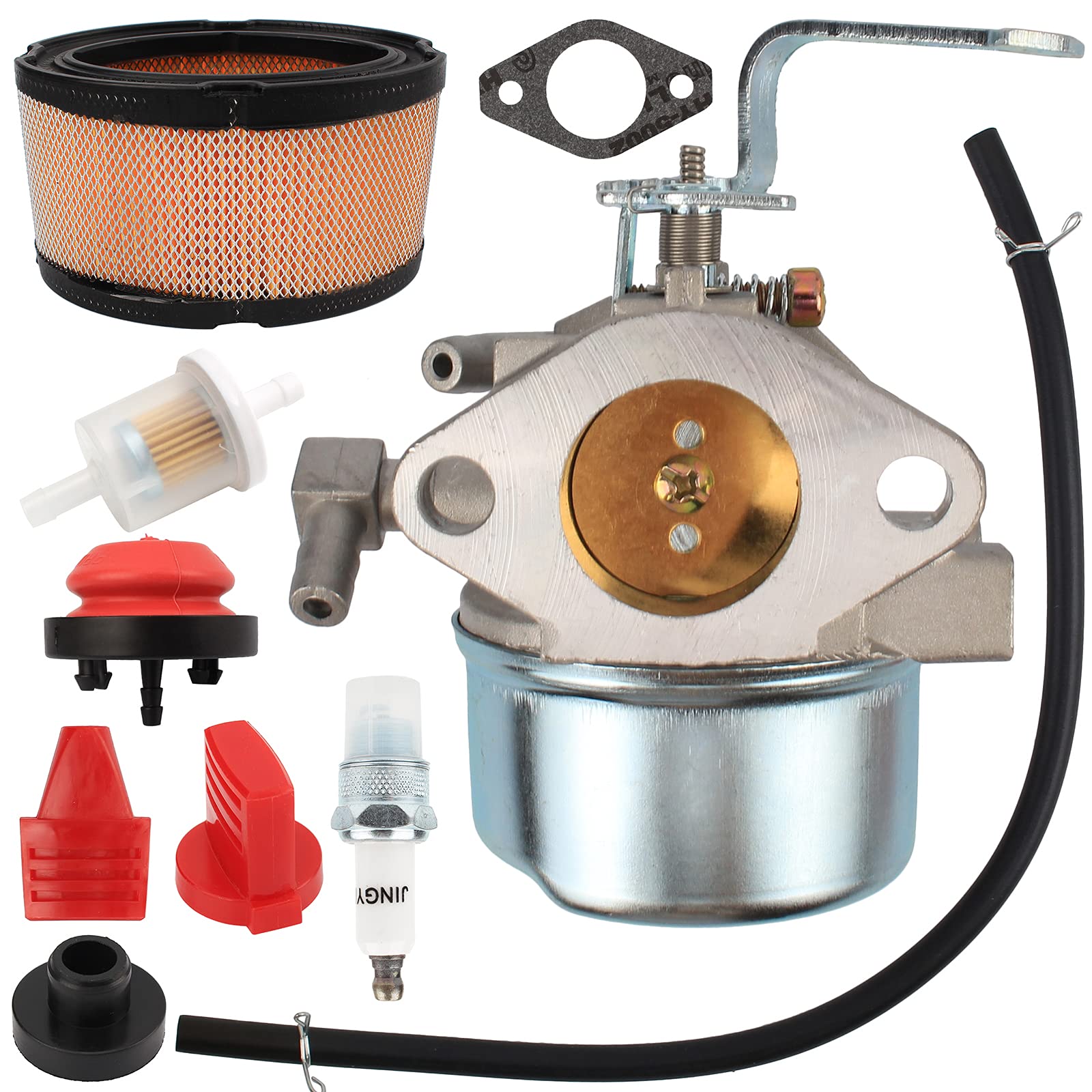 Buy Carbhub 640152 with Spark Plug Carburetor for 8hp 10hp Tecumseh