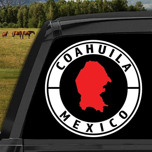 Vista 7 de Jalisco - Calcomanía para Carro de México, vinilo para Trocas calcomanias para camiones o automóviles de Estados mexicanos (10 pulgadas, Jalisco)