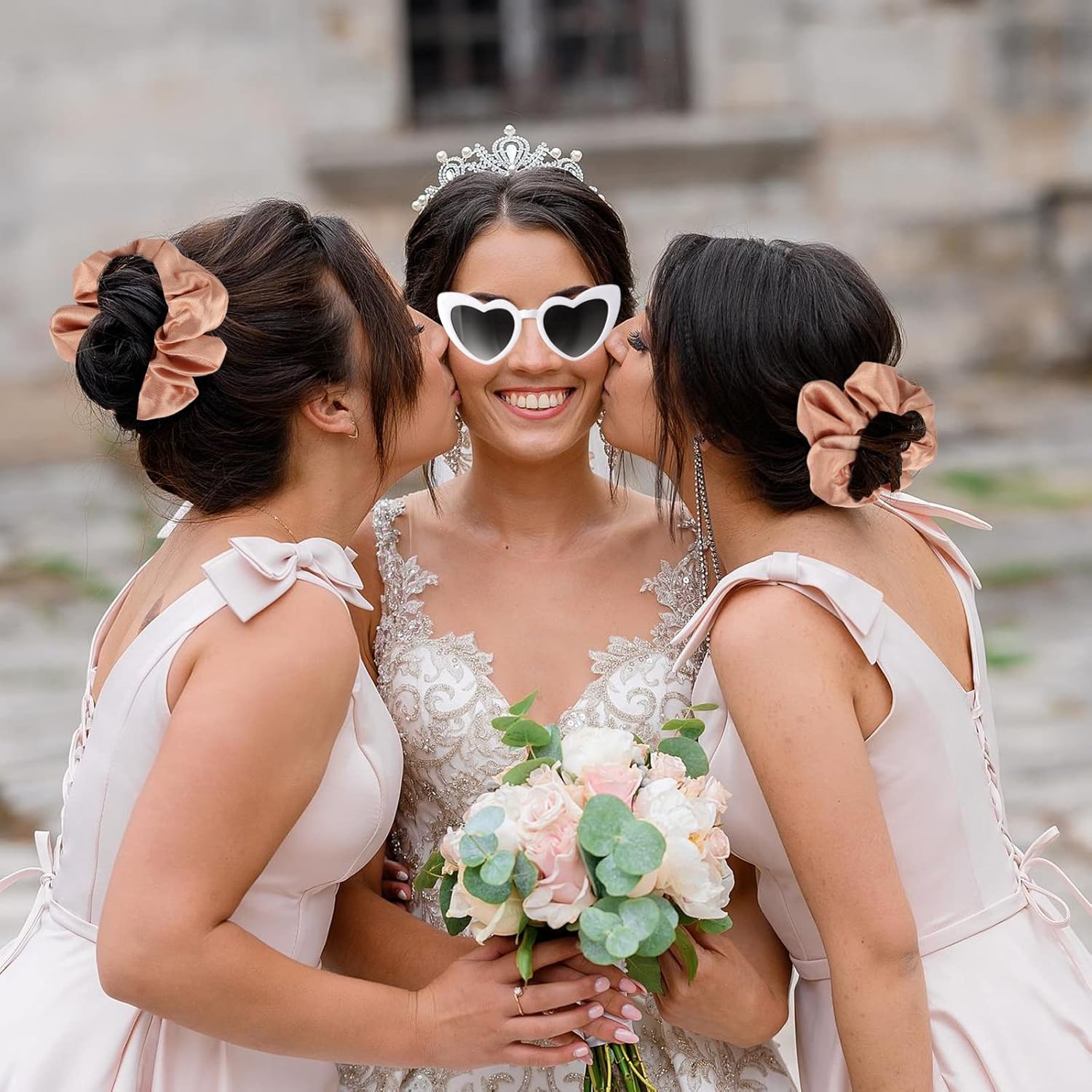 12 Pairs Bachelorette Party Sunglasses Heart Shaped Sunglasses Party Decorations Bridesmaid Proposal Gifts Women - Image 5