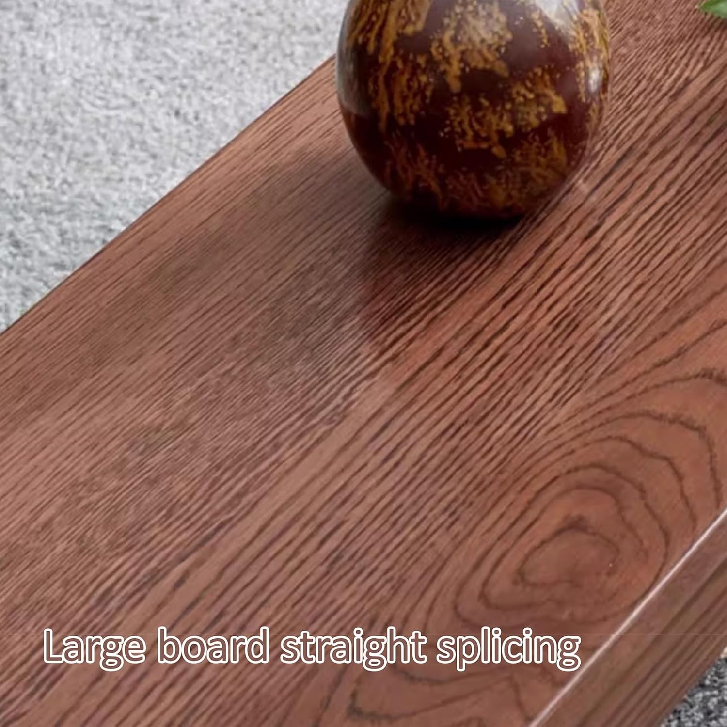 Dining Bench, Wood Bench, Dining Room Bench with Armless, Kitchen Table Bench, Bench end of Bed for Living Room, Hallway, Sturdy and Stable(140cm/55.1in)