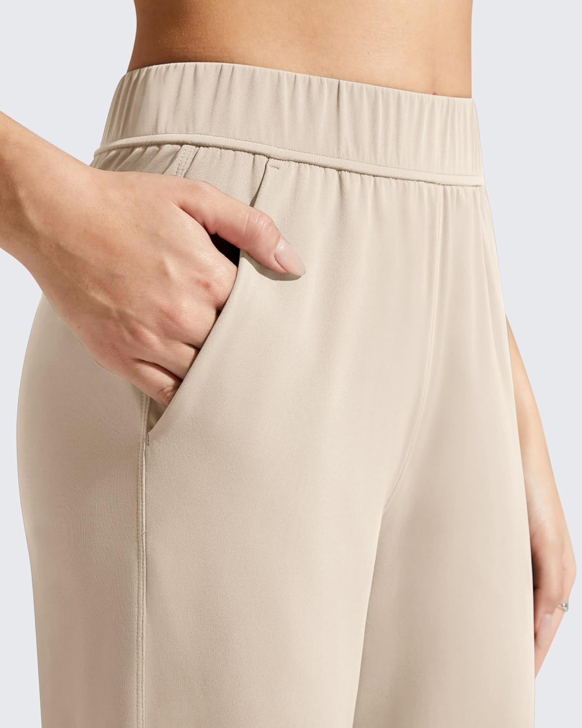 G4Free ShiftReady Women's Yoga Dress Pants with Pockets Wide Leg Work Pants Dressy Casual Trousers - Image 2