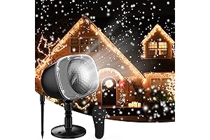 Christmas Snowfall Projector Lights for Holiday Festivities
