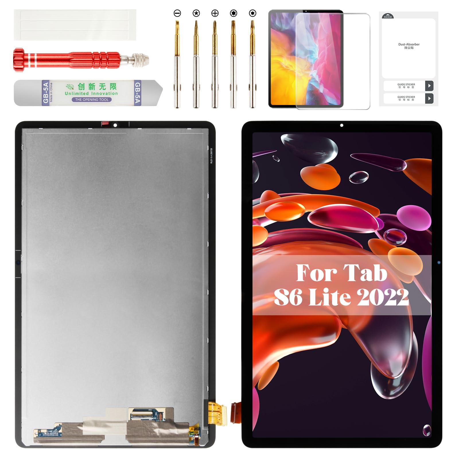Amazon.com: for Samsung Galaxy Tab S6 Lite 2022 Screen Replacement