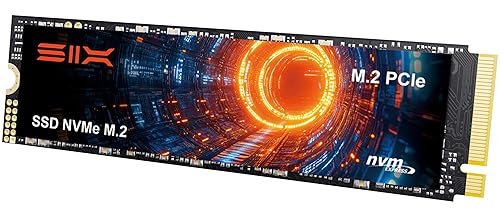 SIX NVME M.2 SSD PCIe 4.0-2TB m.2 2280 ssd, Read UP to 7350MB/s 2TB for Gaming PS5 Memory Storage Expansion with Heatsink, Internal Solid State Hard Drive PCIe gen 4x4 Nvme for Laptop Desktop pc