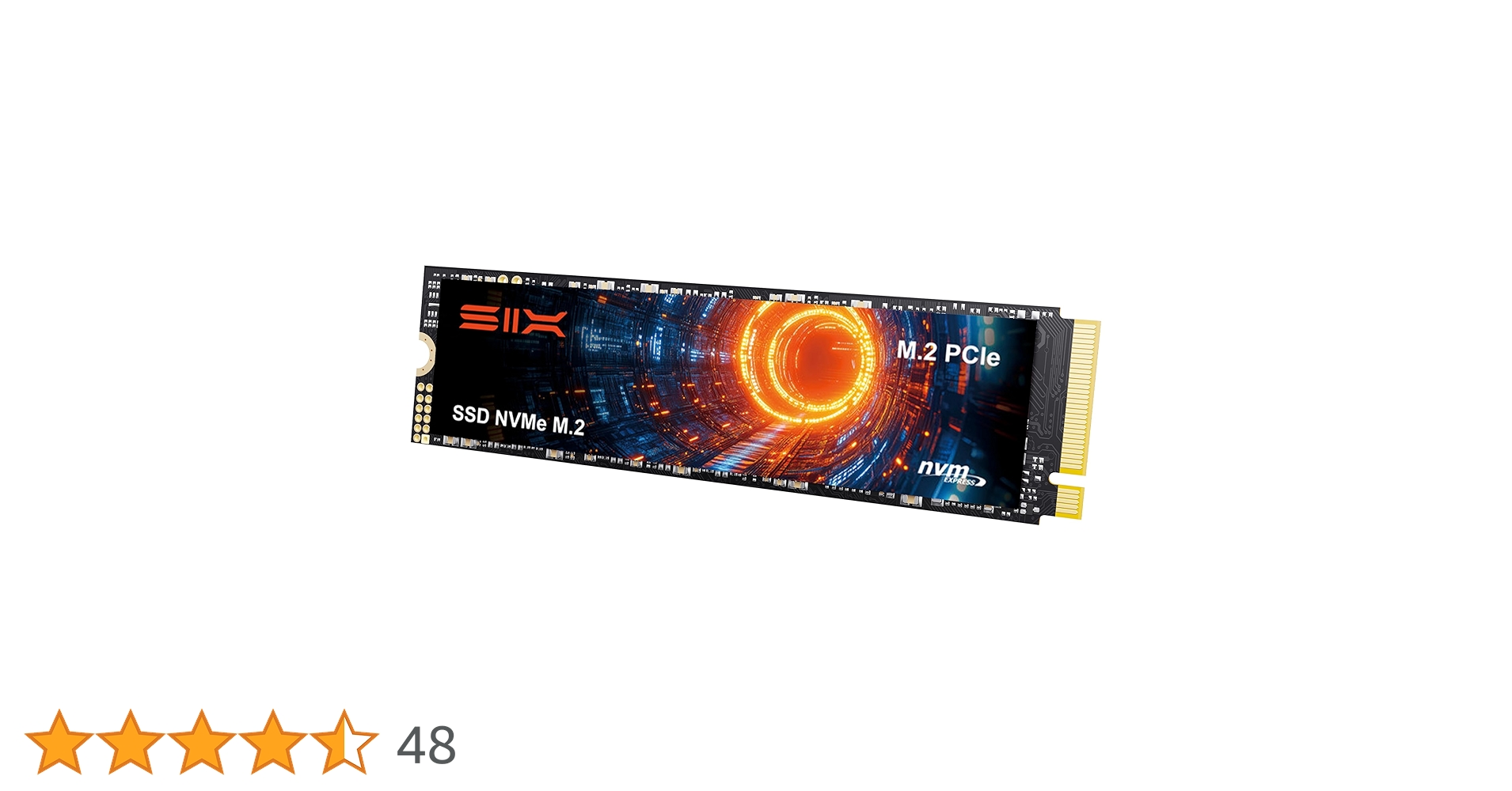 Amazon | SIX NVMe M.2 SSD PCIe Gen4x4 1TB M.2 2280規格 最大