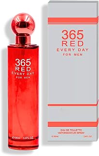 365 RED EVERYDAY EAU DE TOILETTE POUR HOMME 3.4 FL. OZ Oriental Spicy fragrance for men.