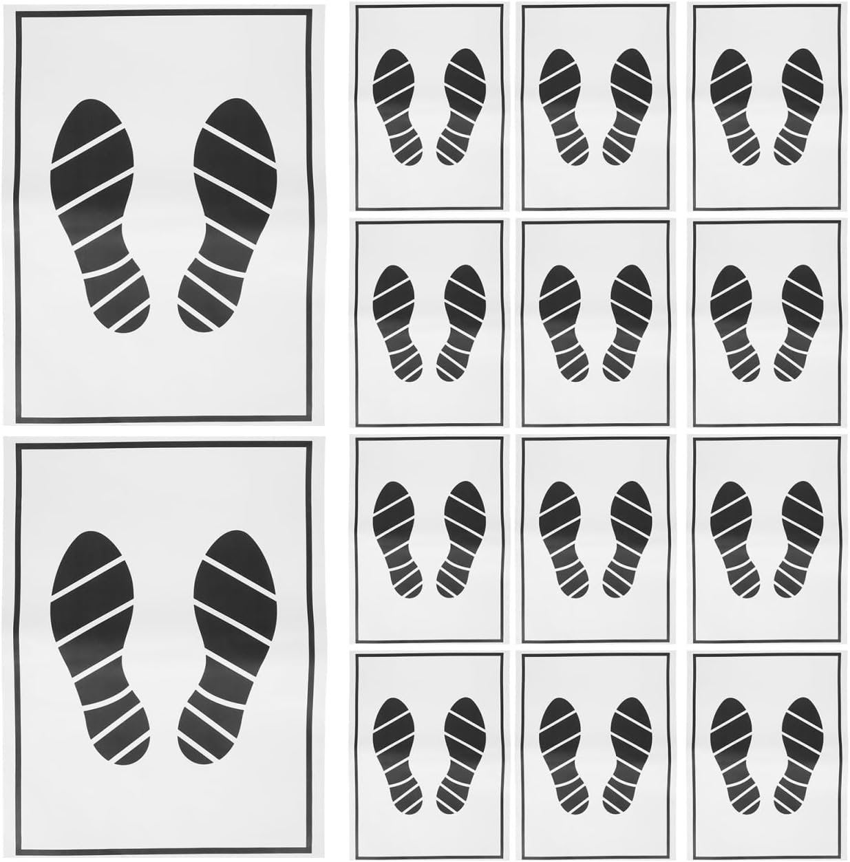 50Pcs Disposable Paper Foot Mats for Vehicles Durable Car Floor Pads Practical Paper Mats to Keep Your Car Clean