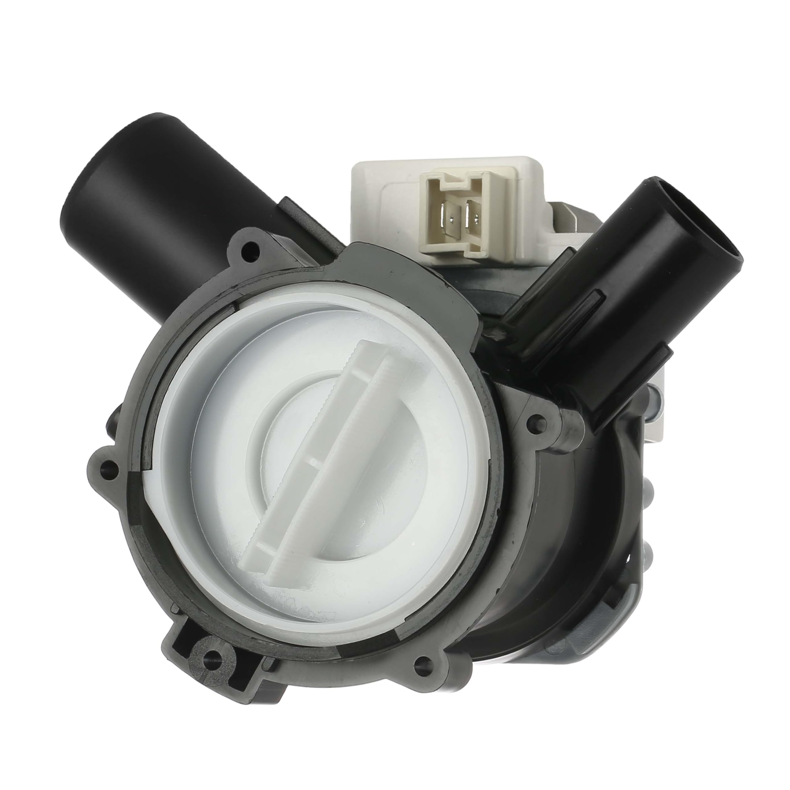 Masterpart Washing Machine Washer Dryer Drain Pump Inc Filter & Housing Compatible with Bosch WAE, WVD