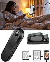 Vista 2 de Girador de páginas Kindle con control remoto para Kindle Paperwhite Oasis EReaders Kobo, Kindle Clicker Page Turner para iPhone, iPad, tabletas