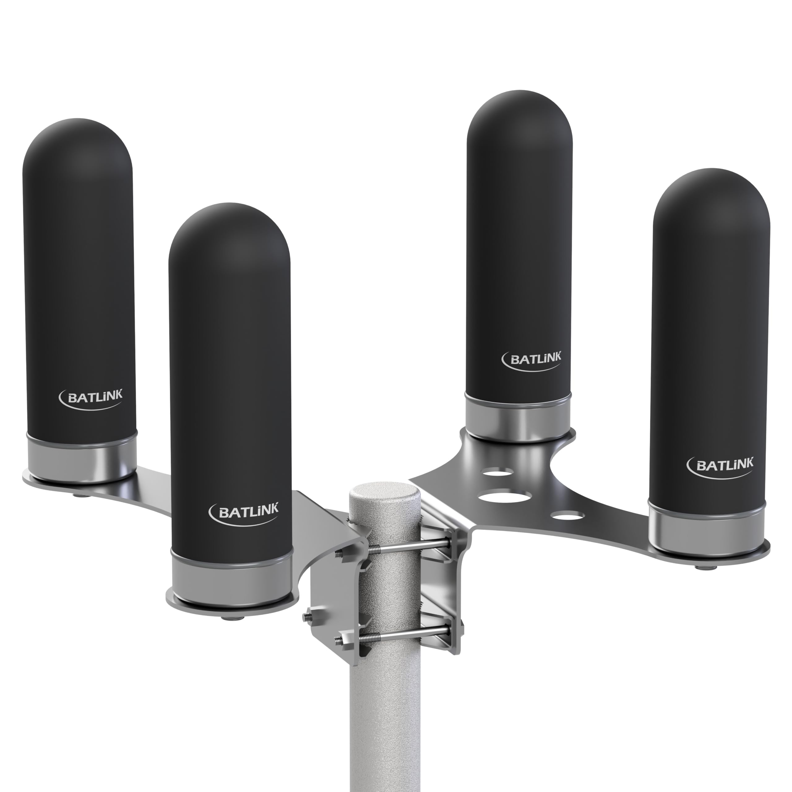 MAO5GV2-4 4x4 MIMO Marine Grade (IP66) 5G - Guadagno di potenza 9dBi, adatto per 5G e LTE, antenna radiante multibanda, antenna esterna (nero)