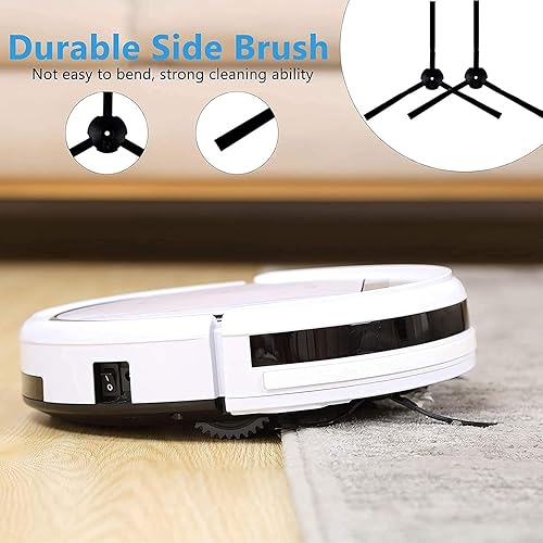 Miniatura 5 de ilovelife Filtro de repuesto y accesorios de cepillo compatibles con robot aspirador ILIFE V3s, V3s pro, V5s, V5s Pro, 10 filtros + 10 cepillos