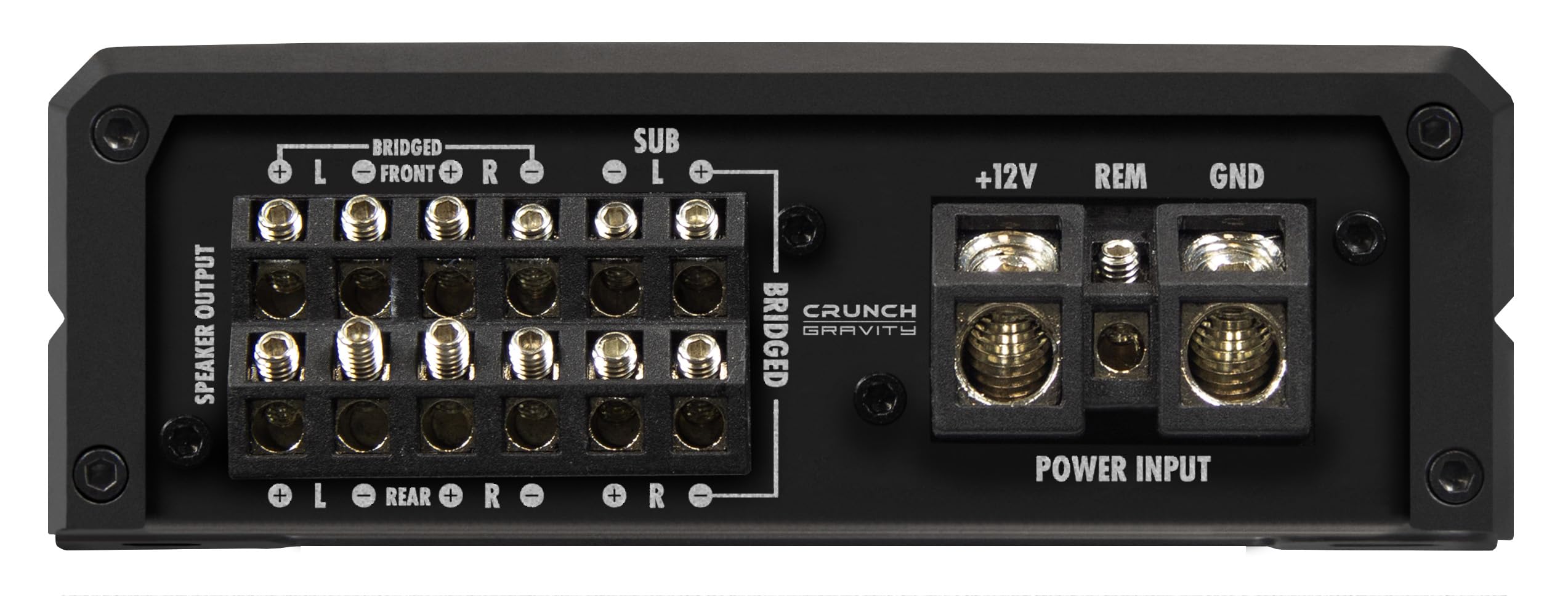 CRUNCH GTX2600.6D - Amplificatore digitale classe D a 6 canali con 2640 W max. | Gravity Mini AMPLIFIERS | CRUNCH Car Audio Unlimited