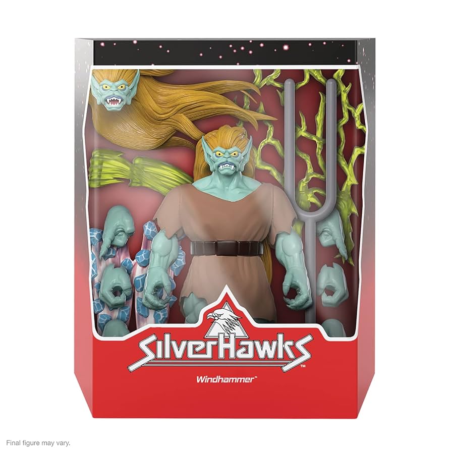 SILVER HAWKS Windhammer シルバーホーク　レア　絶版　完品 Amazon.com: Super7 ULTIMATES! SilverHawks Windhammer - 7