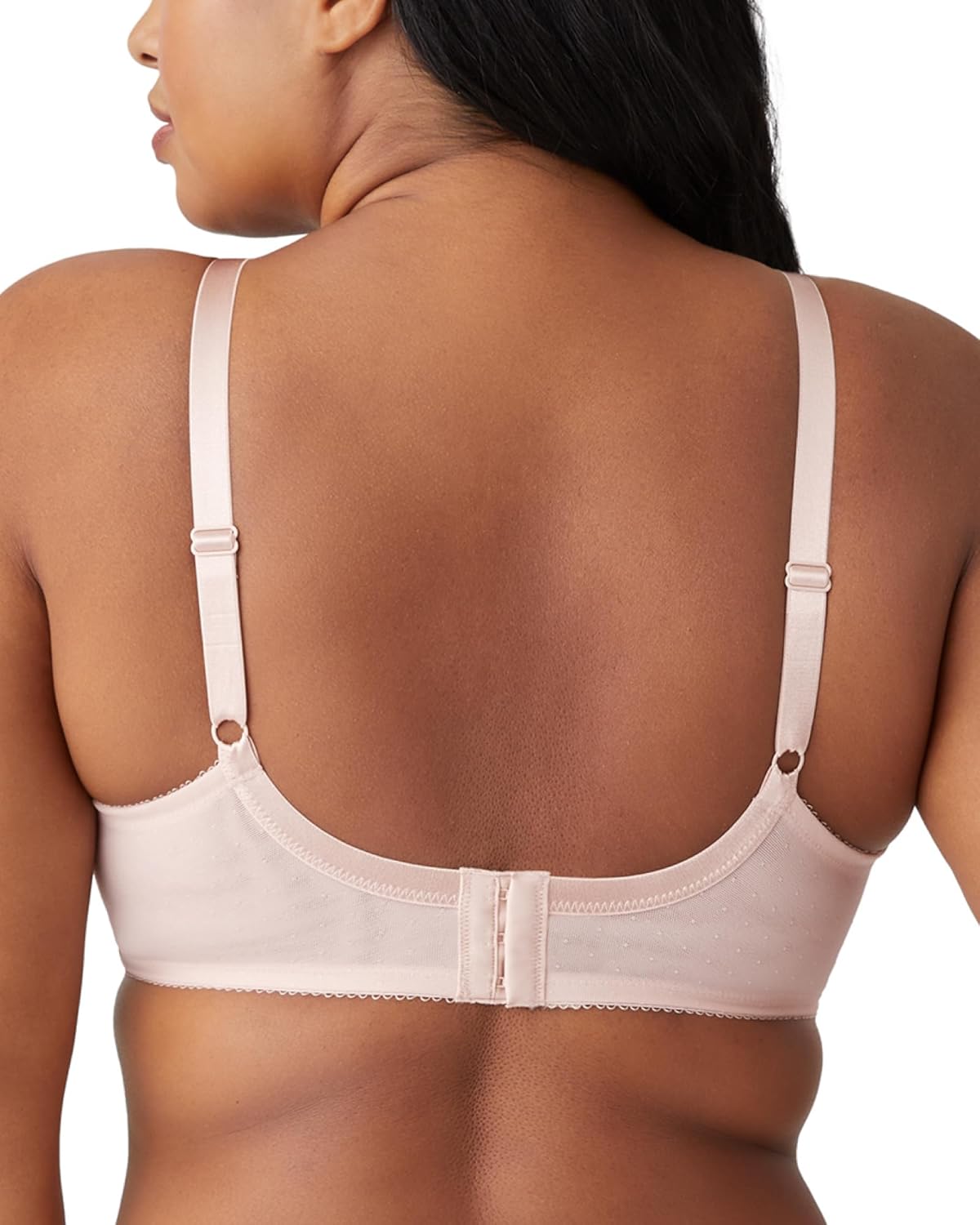 Wacoal Women's Retro Chic Unlined Mesh Full Coverage Underwire Bra, 855186 - Image 2