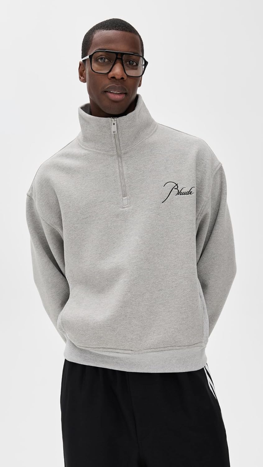Rhude Men's Classique Quarter Zip - Image 2