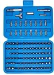 NEIKO 10082A Security Bit Set and Ratcheting Screwdriver | 101 Piece Set | Chrome Vanadium Steel | Screwdriver Bit Set Phillips, Tamperproof Torx Bits, & Flat | 1/4" Hex Shank Magnetic Bit Holder