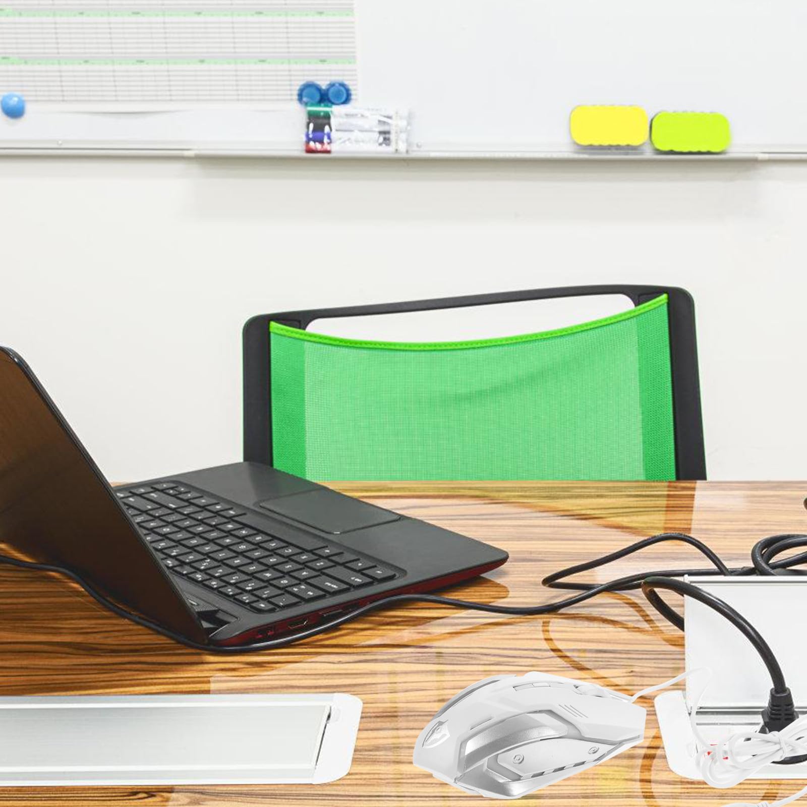 Tastiera e Mouse Wireless USB 2.4g Mini in Metallo, Argento