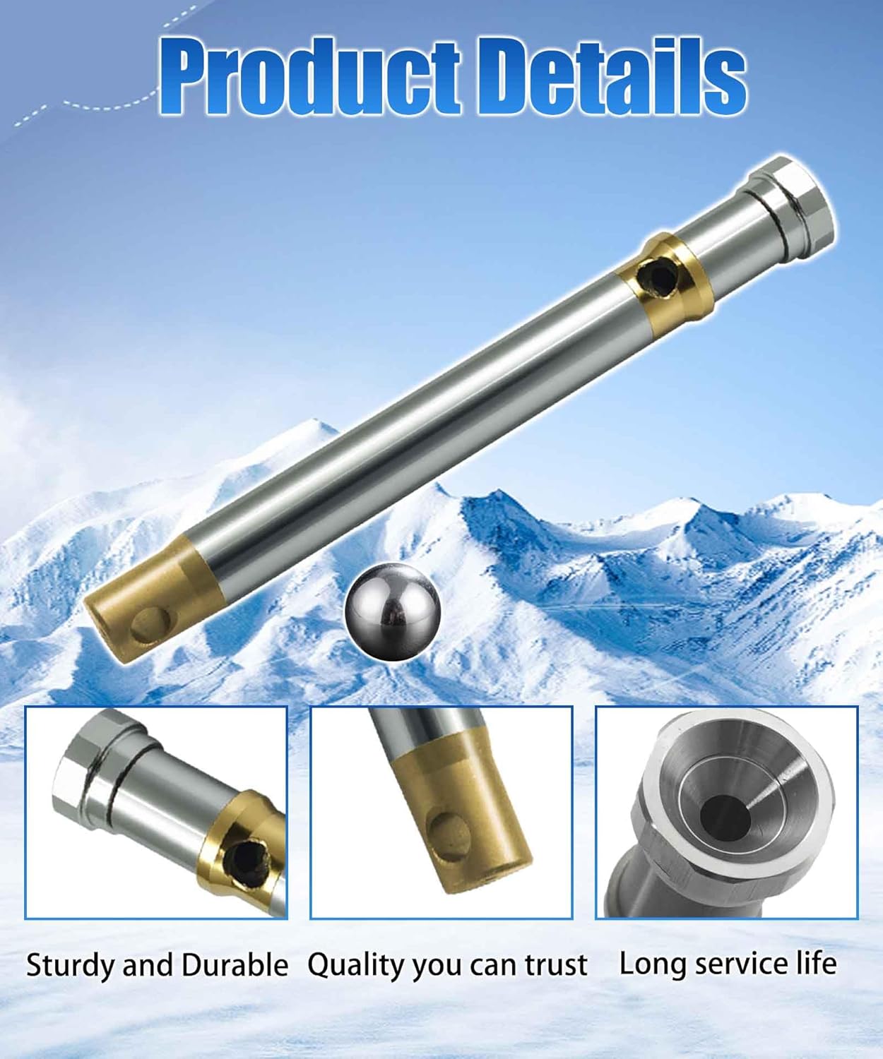 248207 Paint Sprayer Piston Rod Compatible with Graco 5900 1095 1595 Airless Paint Sprayer