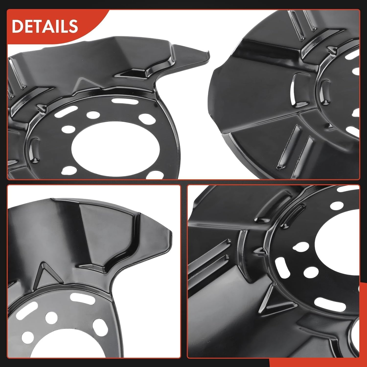 A-Premium Front Driver and Passenger Side Brake Dust Shield Compatible with Subaru Models - Outback 2010-2014, Legacy 2005-2014, 2-PC Set