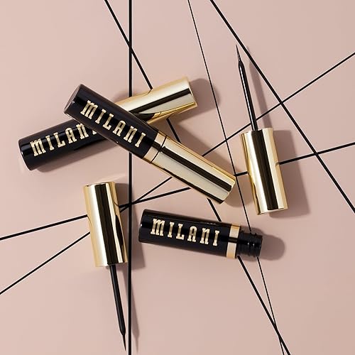 Miniatura 8 de Milani Delineador de ojos Stay Put Infinite para líneas nítidas y precisas, color negro