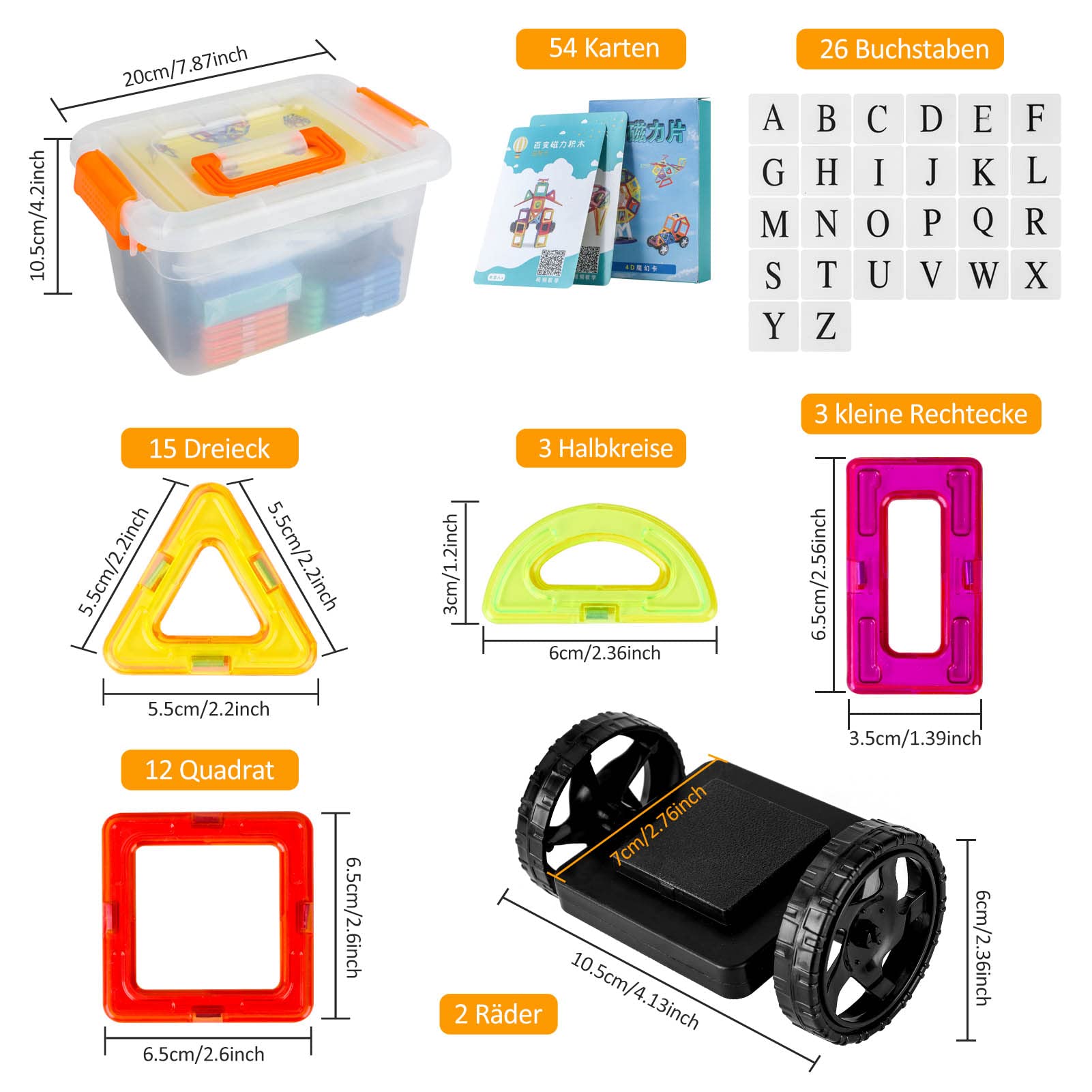 2,5-Zoll Festplatten-Aufbewahrungsbox – 20 Schächte, Wasserdicht, Mit Sicherheitsschloss & Griff