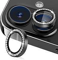 Vista 11 de Protector de lente de cámara para iPhone 15 Pro/Pro Max, aleación de vidrio templado, protección completa contra caídas, cubierta de lente de cámara