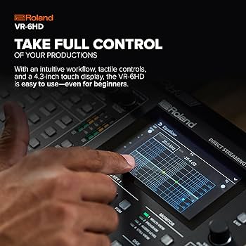 Roland VR-6HD デジタルミキサー【未使用品】 Roland VR-6HD Streaming AV Mixer｜新品通販フジヤカメラ