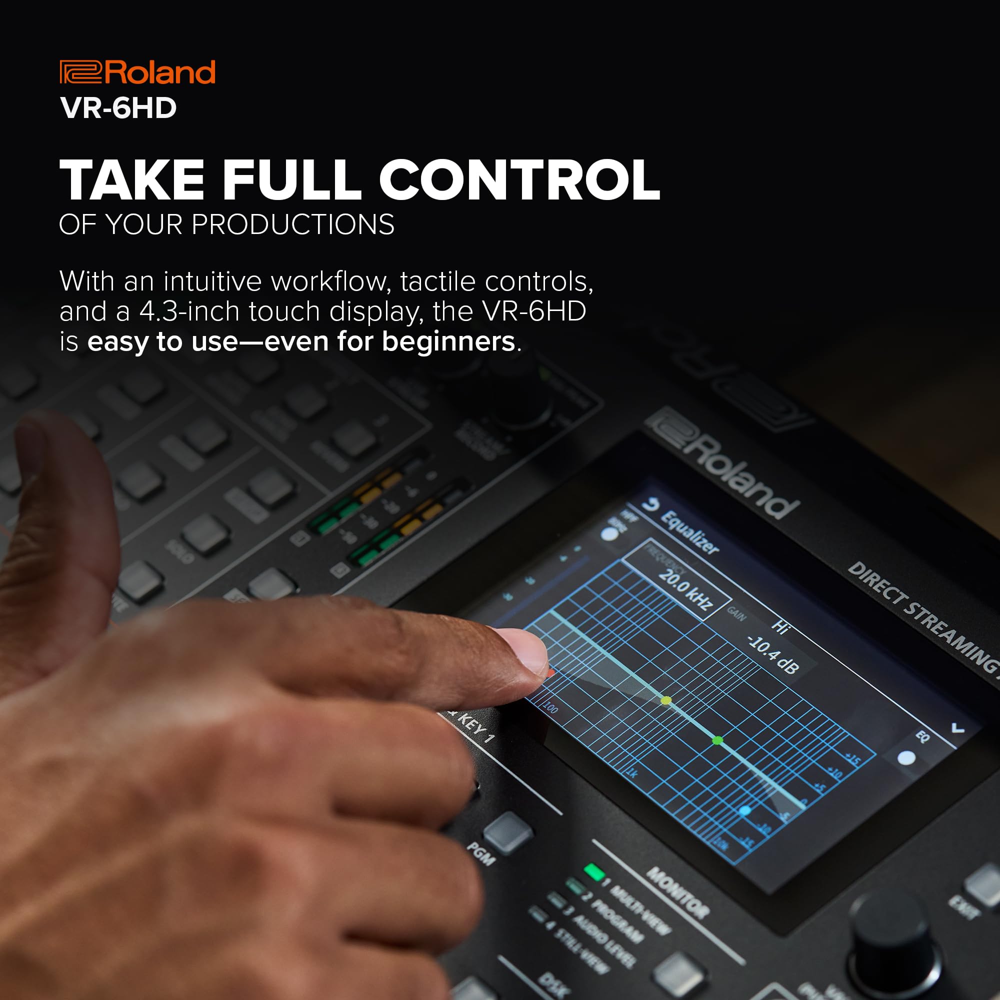 Amazon | Roland VR-6HD ダイレクトストリーミング AVミキサー