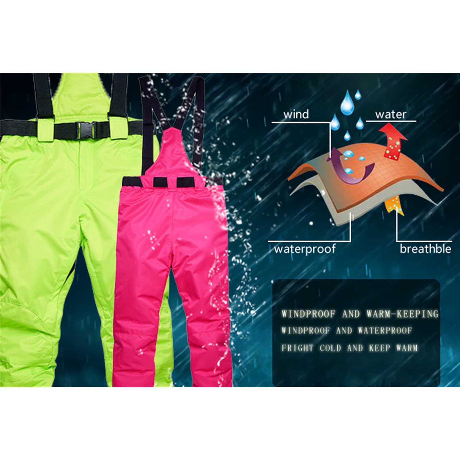 DZQUY Chaqueta De Esquí Impermeable Chaqueta Y Abrigo De Montaña Al Aire Libre De Lana A Prueba De Viento De Invierno con Capucha Abrigos De Snowboard con Múltiples Bolsillos