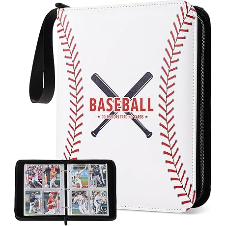 Baseball Card Collection Keeper - 440 Pocket Binder