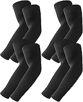 Vista 20 de BHYTAKI Mangas de Protección Solar UV, Mangas de Compresión de Brazo con Enfriamiento UPF 50 para Deportes para Hombre Mujer Adolescente