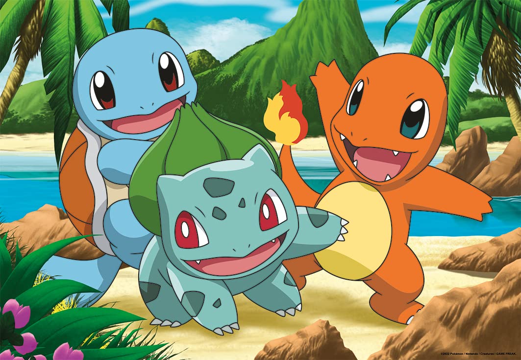 Ravensburger - Puzzle Bambini 4 Anni 2x24 Pezzi, Pokemon - Puzzle 4 Anni, Collezione Pokémon, Include 2 Puzzle 24 Pezzi, Giochi Educativi, Idee Regalo