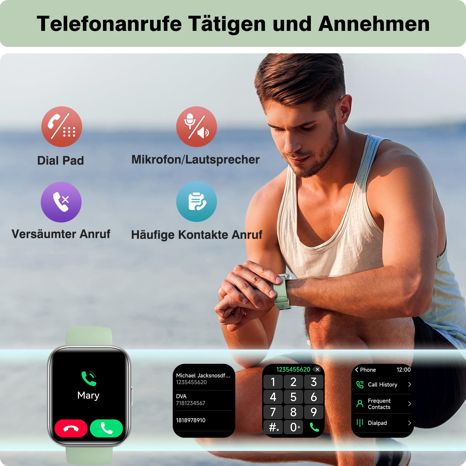 Smart Watch Monitoraggio Cuore Educativo Sportivo - Dettaglio