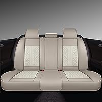 Vista 156 de GXT Bench Seat Cover, Premium Faux Leather Bench Seat Covers for Trucks - Universal Fit for Most Sedans SUV Pick-up Truck, Durable for Long Lasting